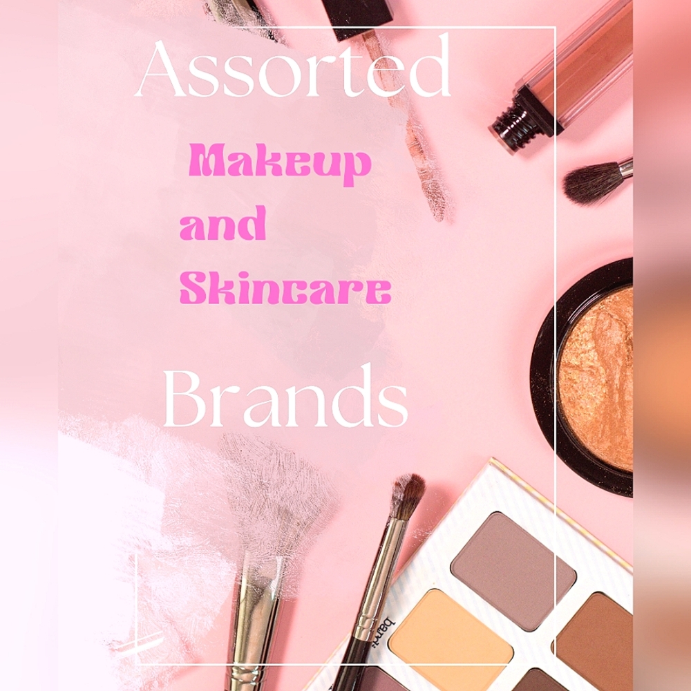 Assorted Makeup and Skincare Brands